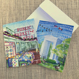 Note Cards with WA Landscape Motives     (6 pack)